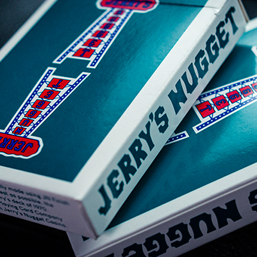 Vintage Feel Jerry's Nuggets Playing Cards - Aqua